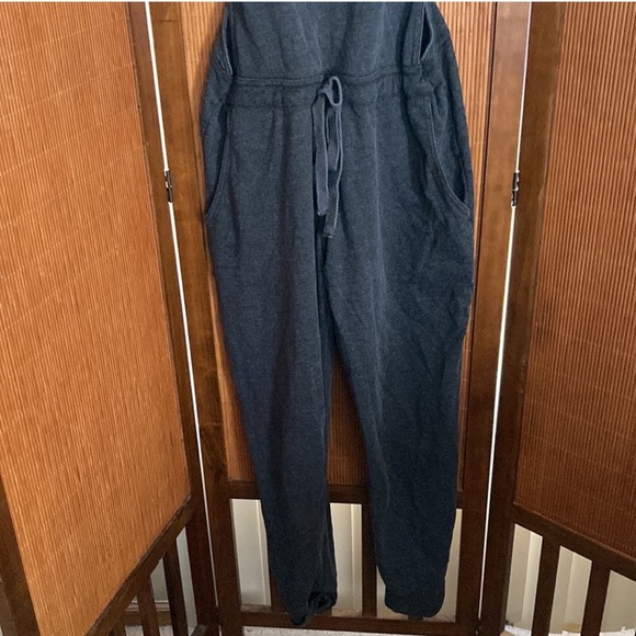 Z Supply Overalls Gray Drawstring Sz medium - Picture 2 of 8
